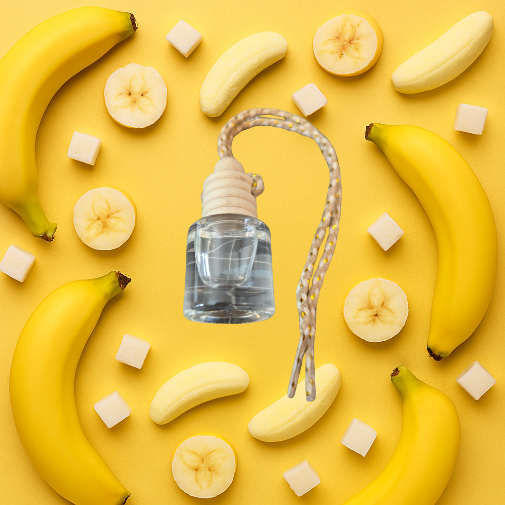 Foam Banana Car Freshener