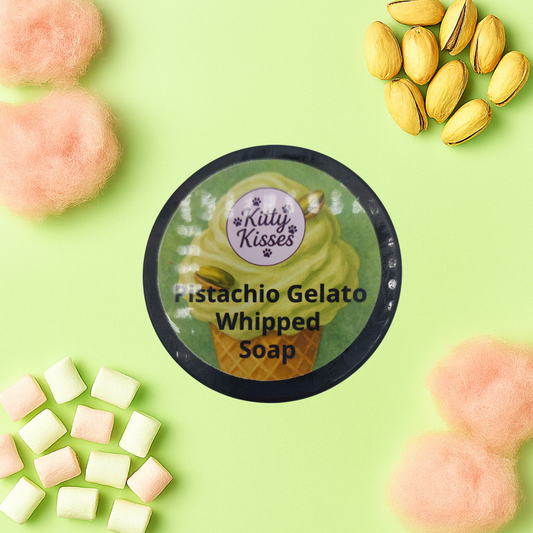Pistachio Gelato Whipped Soap