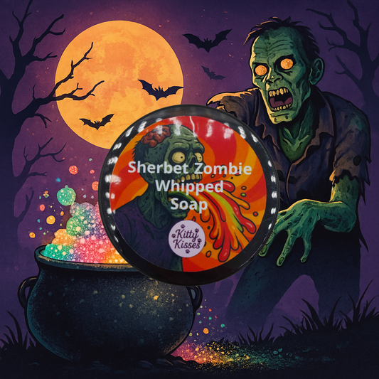 Sherbet Zombie Whipped Soap