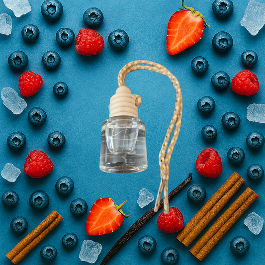 Blue Raspberry Slush Car Freshener