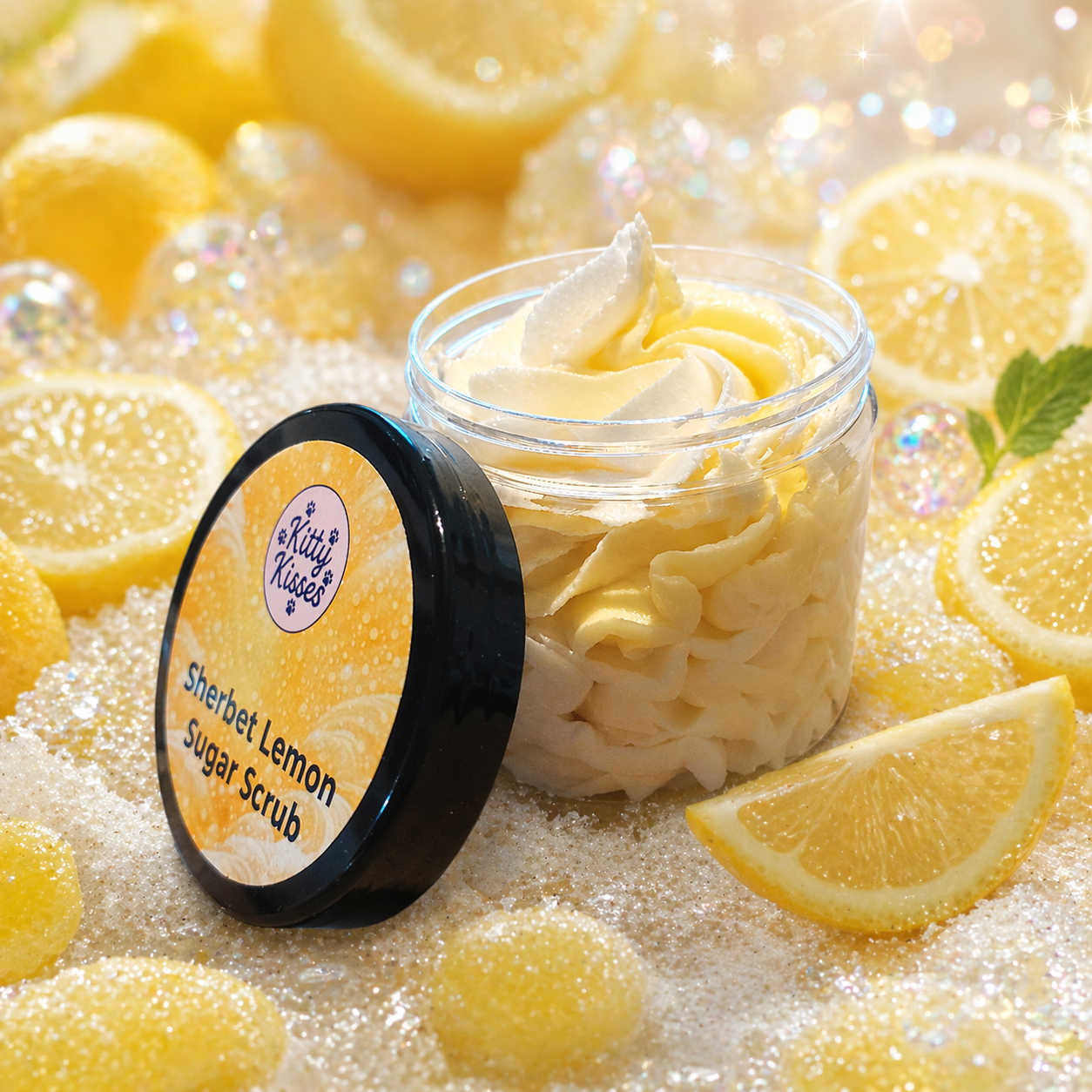 Sherbet Lemon Sugar Scrub